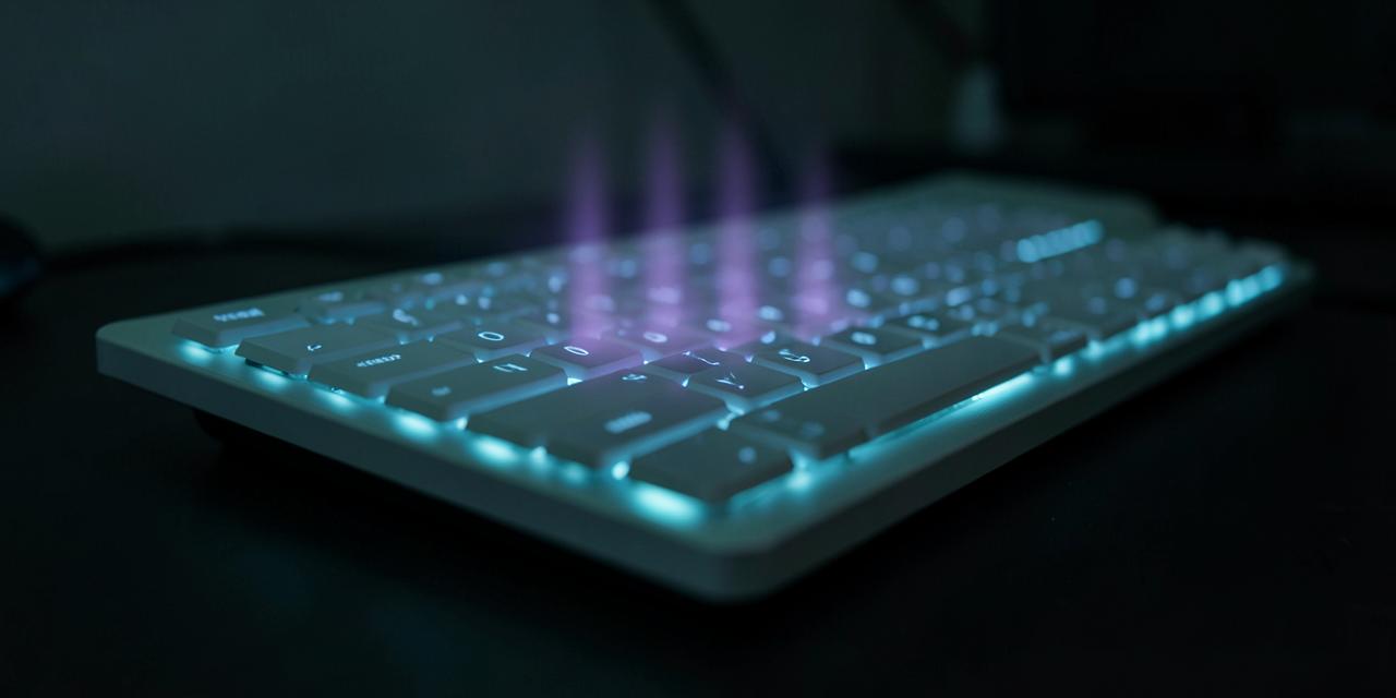 Hands near a keyboard next to a microphone icon, representing a choice of input